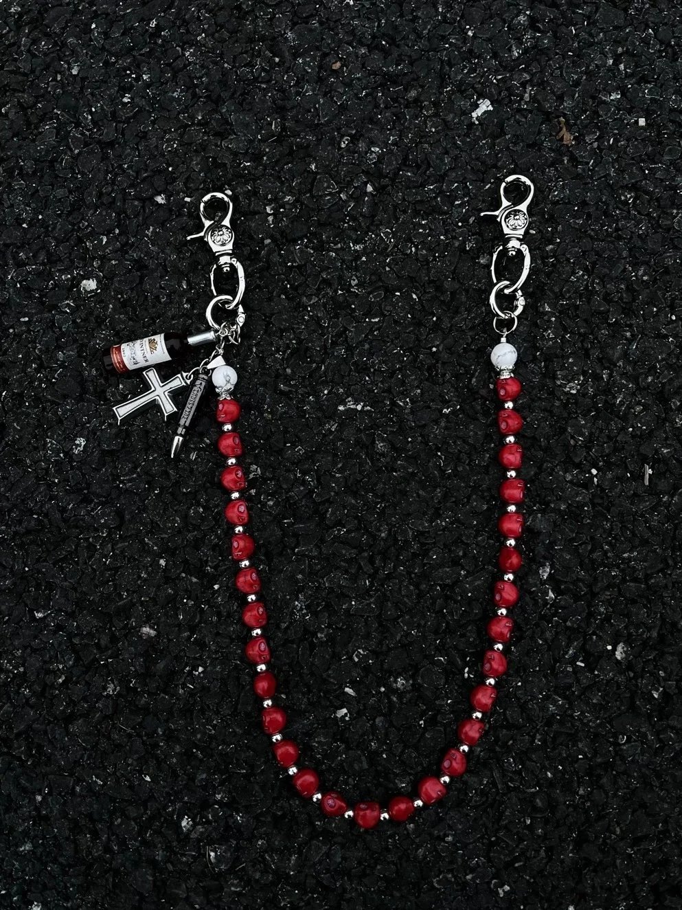Skull pants chain