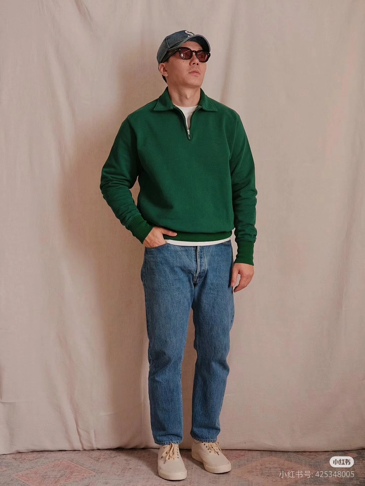 Polo Ralph Lauren Half-Zip Pullover Gray Sweater product detail 16 in Litbuy spreadsheet finds