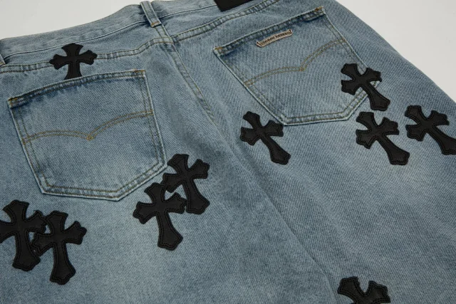 Unbranded Shorts Denim with Cross Appliqué product detail image 31