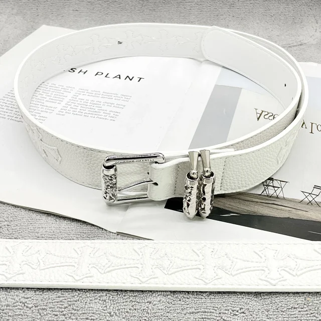 Chrome Hearts Belts Cross Patch Roller Buckle Belt product detail image 28