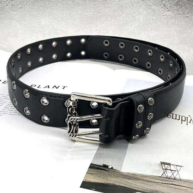 Chrome Hearts Belts Cross Patch Roller Buckle Belt product detail image 45
