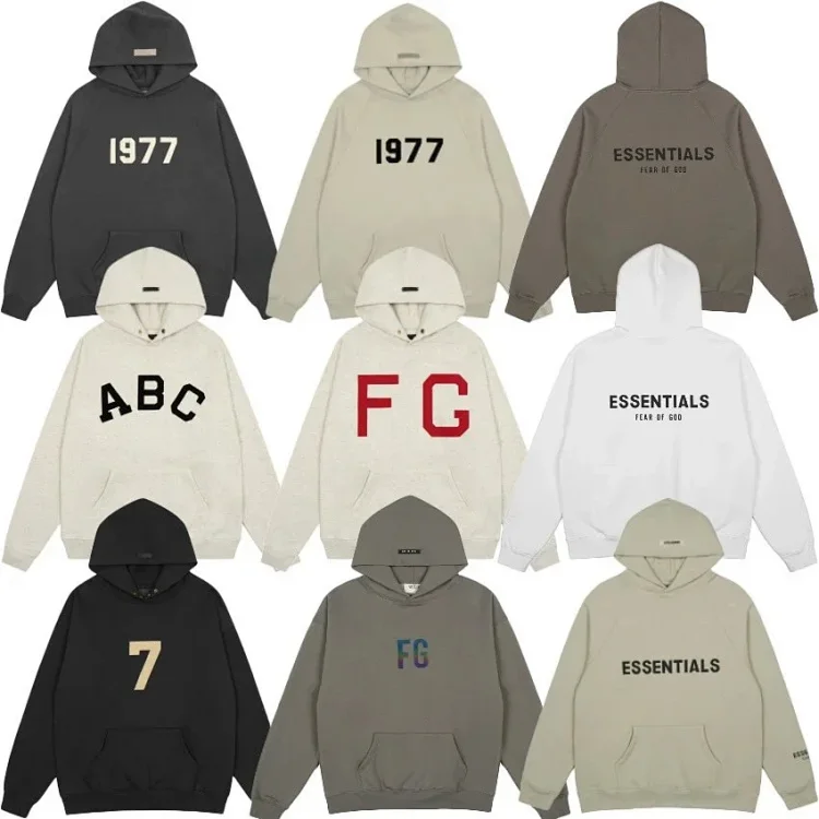 Trendy brand hooded sweatshirt plus velvet spring and autumn couples coat(pic1) Trendy brand hooded sweatshirt plus velvet spring and autumn couple's coat