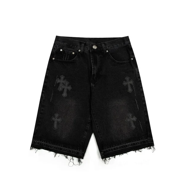 Unbranded Shorts Denim with Cross Appliqué product detail image 41