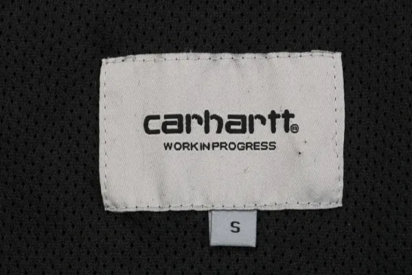 Carhartt WIP Cht 24Fw Small Logo Sherpa Fleece Jacket Black - 8