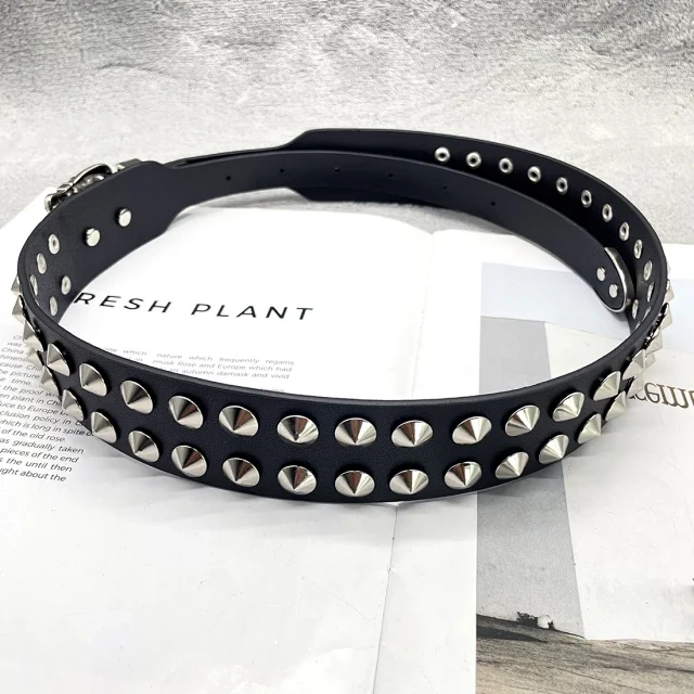 Chrome Hearts Belts Cross Patch Roller Buckle Belt product detail image 40