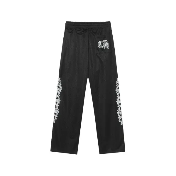 Corteiz Logo-Embroidered Heather Gray Sweatpants - 5