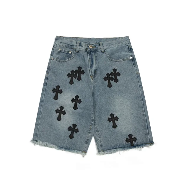 Unbranded Shorts Denim with Cross Appliqué product detail image 26