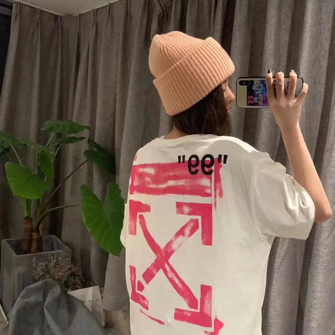 Off-White Bamboo Graffiti Arrow T-Shirt