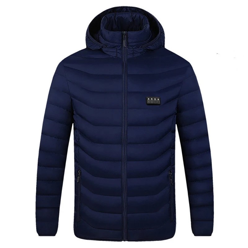 Unbranded Jackets Hooded heated puffer jacket image 5