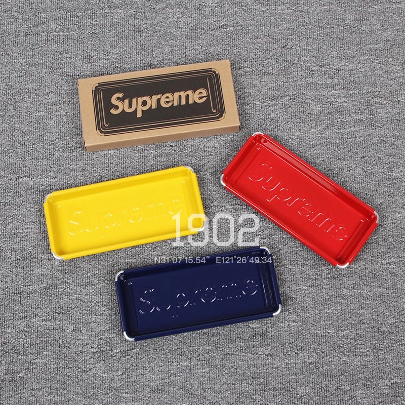 Spot Supreme23SSDULTRAY Co branded Miscellaneous Storage Box, Colorful Jewelry Box, Plate