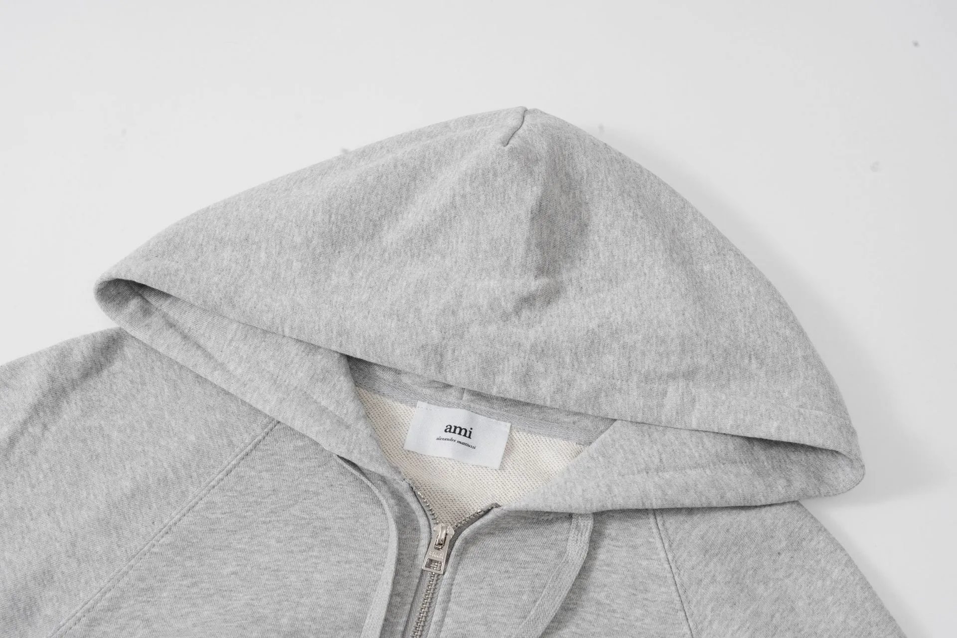 Ami Paris Heart Logo Sweatshirt Red Hoodie - 29