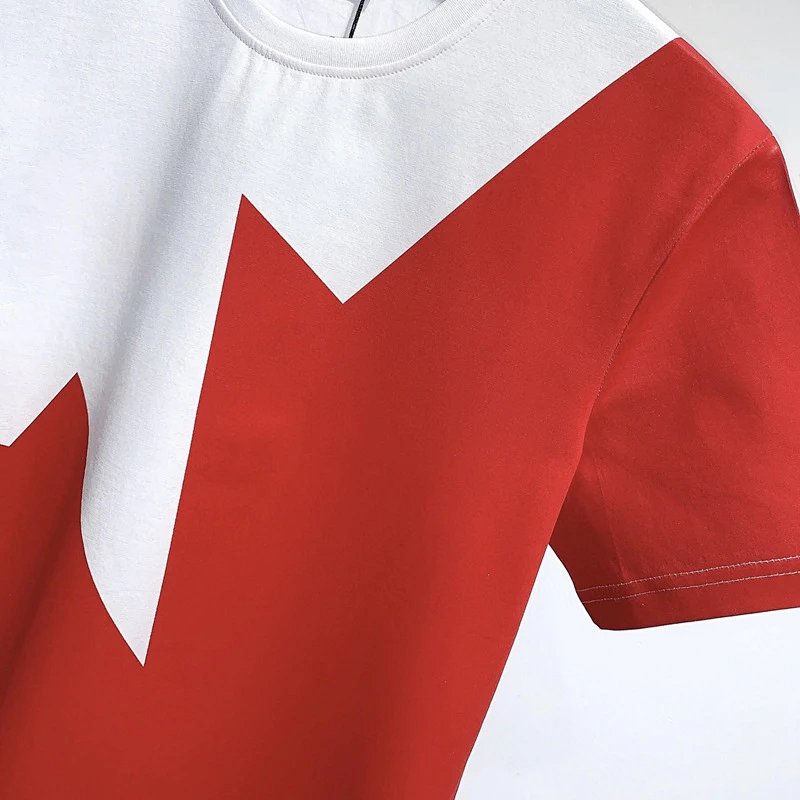 Dsquared2 Maple Leaf Graphic T-Shirt White Red product detail 10 in Litbuy spreadsheet finds