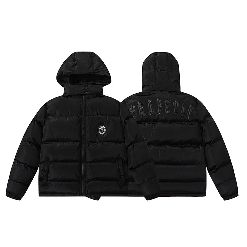 Design Hooded Down Jacket Black Outerwear product detail 2 in Litbuy spreadsheet finds