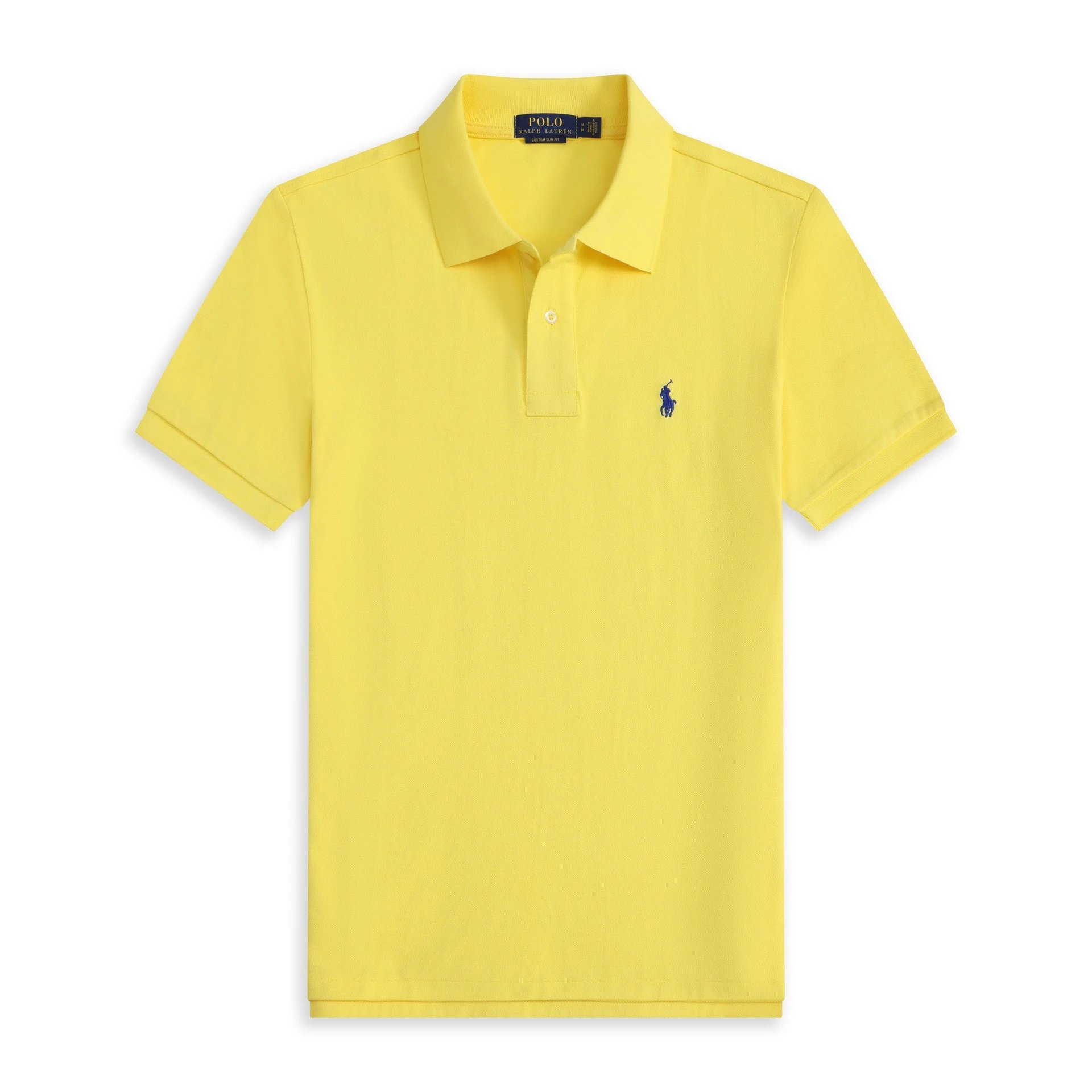 Deep yellow colored orchid logo