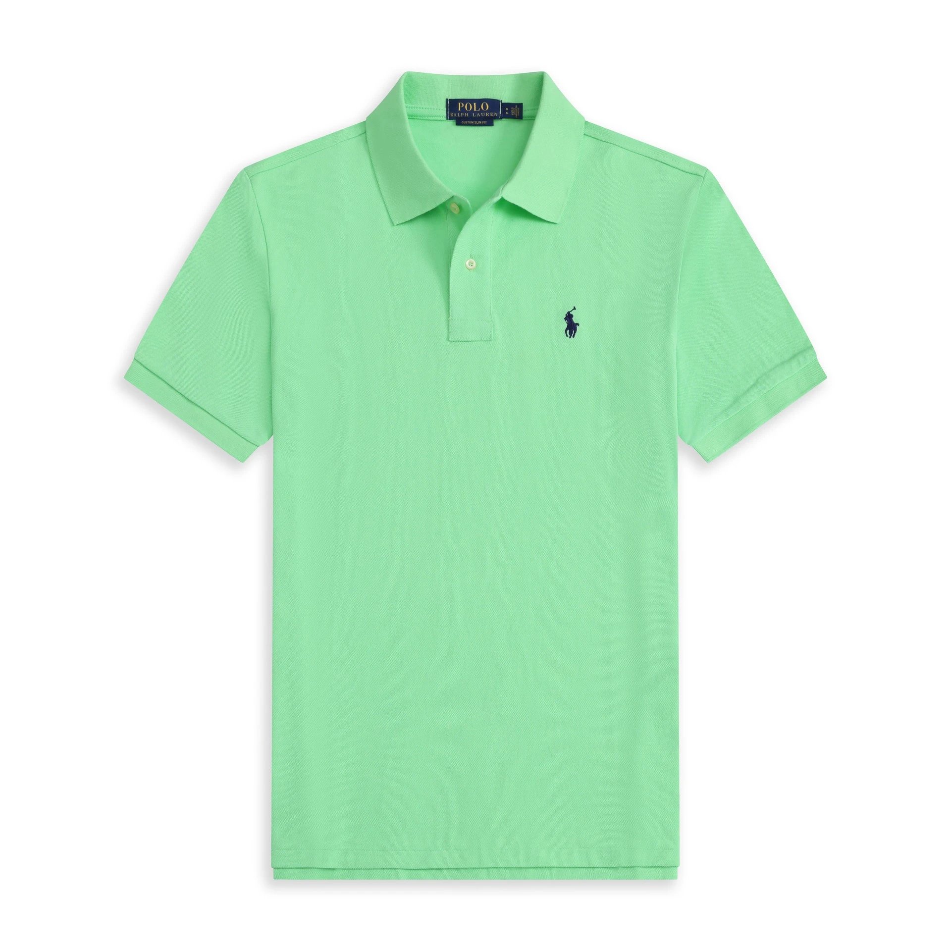 Light green sapphire blue label