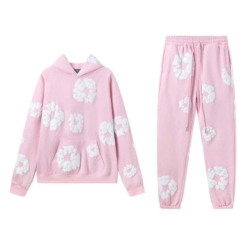 Sweatshirt set in pink