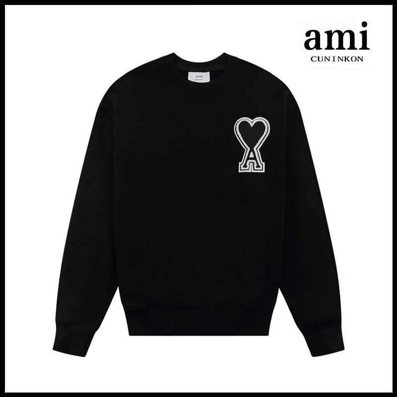 Black Black [611 Car Badge Crew Neck Model]
