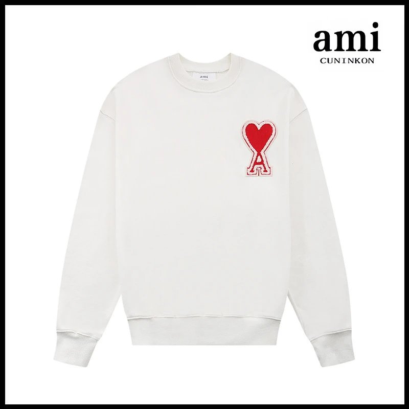 White and Red [611 Car Badge Round Neck Model]