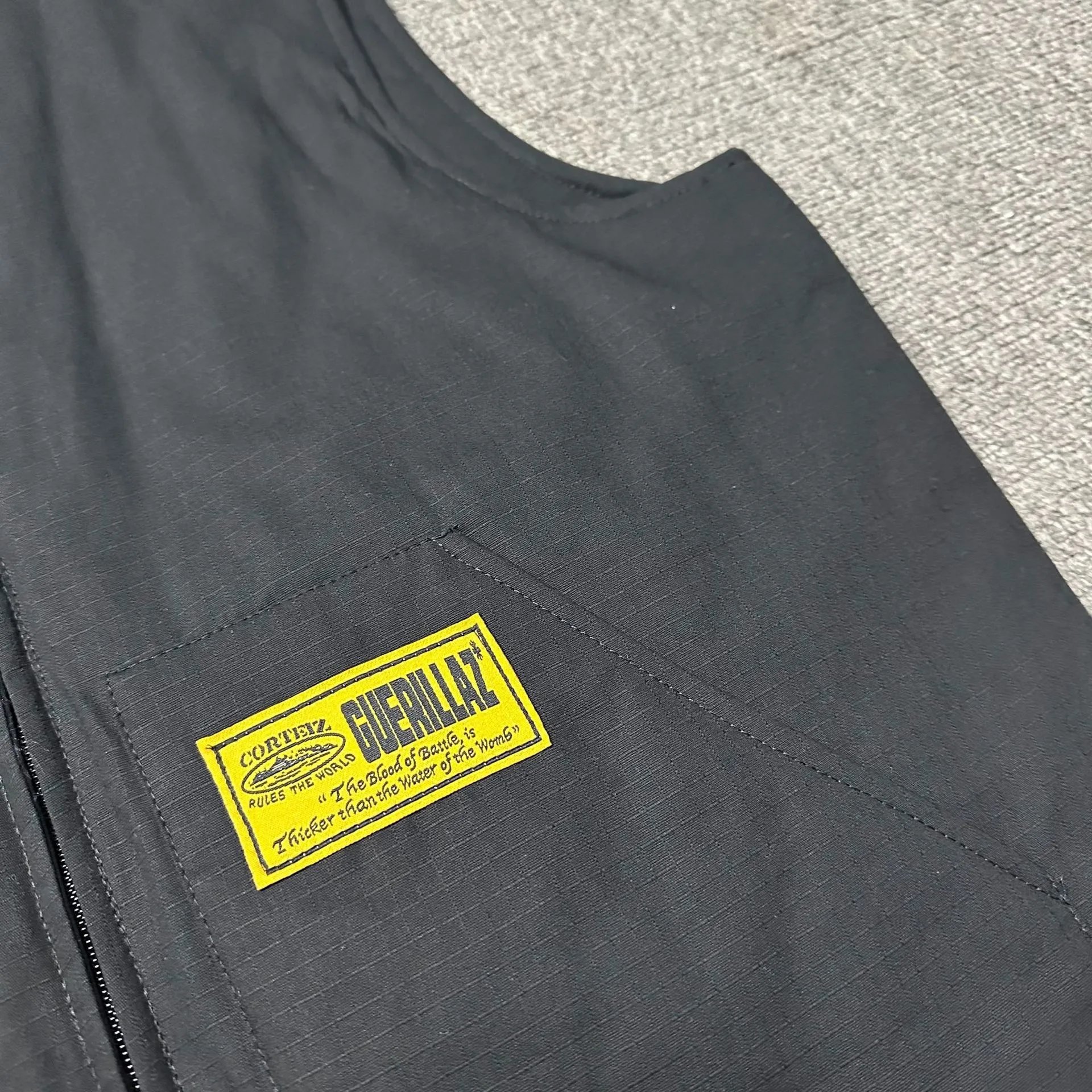 GuerillaZ Work Vest Black Vest - 20