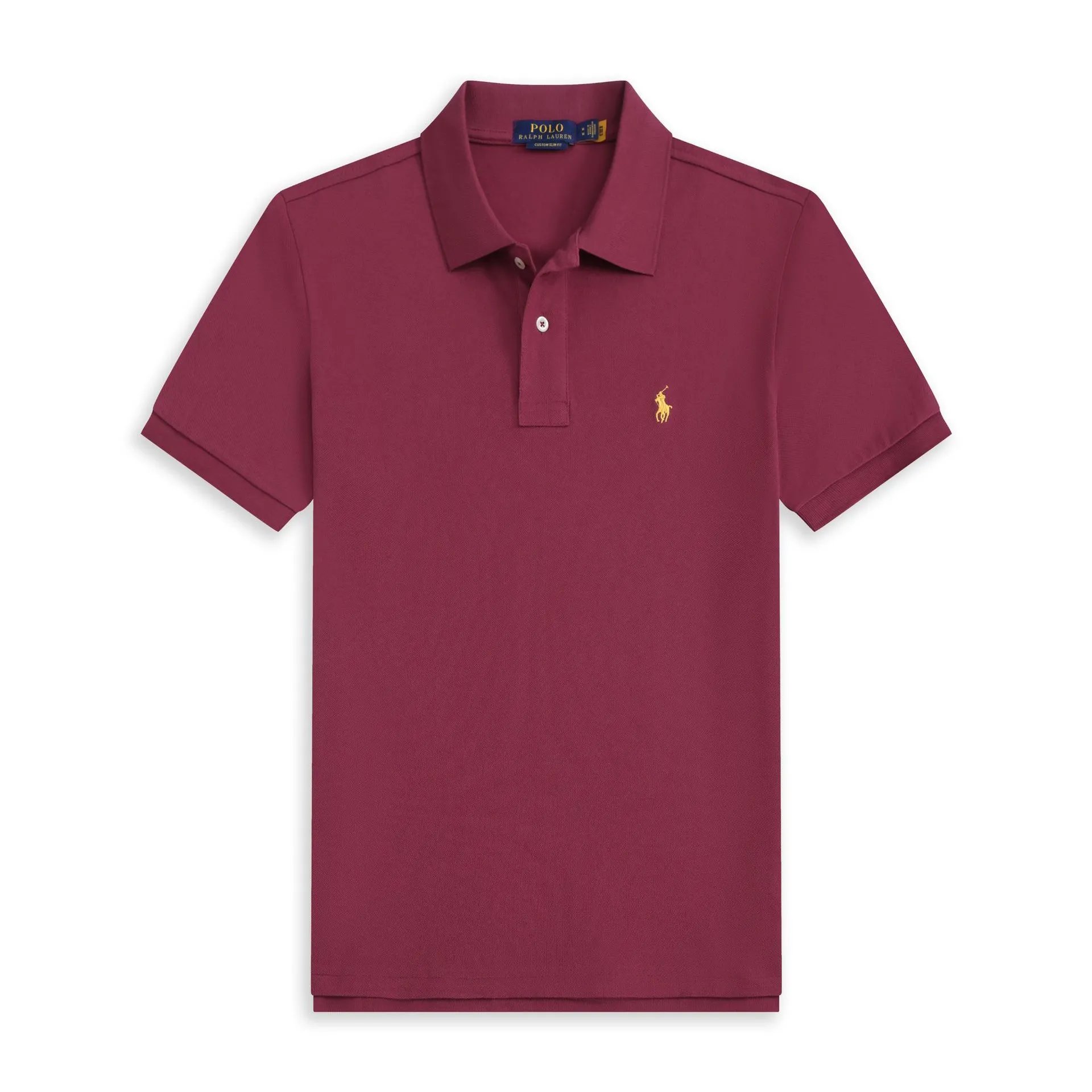 Wine Red Yellow Label