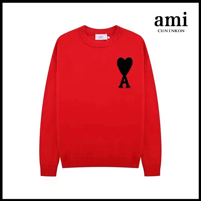 Red black label [A8 round neck jacquard style]