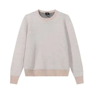 Off-White x Nike Swoosh Graphic Knit Sweater Beige - 27
