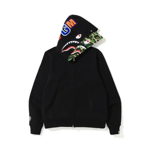 A Bathing Ape ABC Camo Full-Zip Hoodie Beige Multicolor - 6