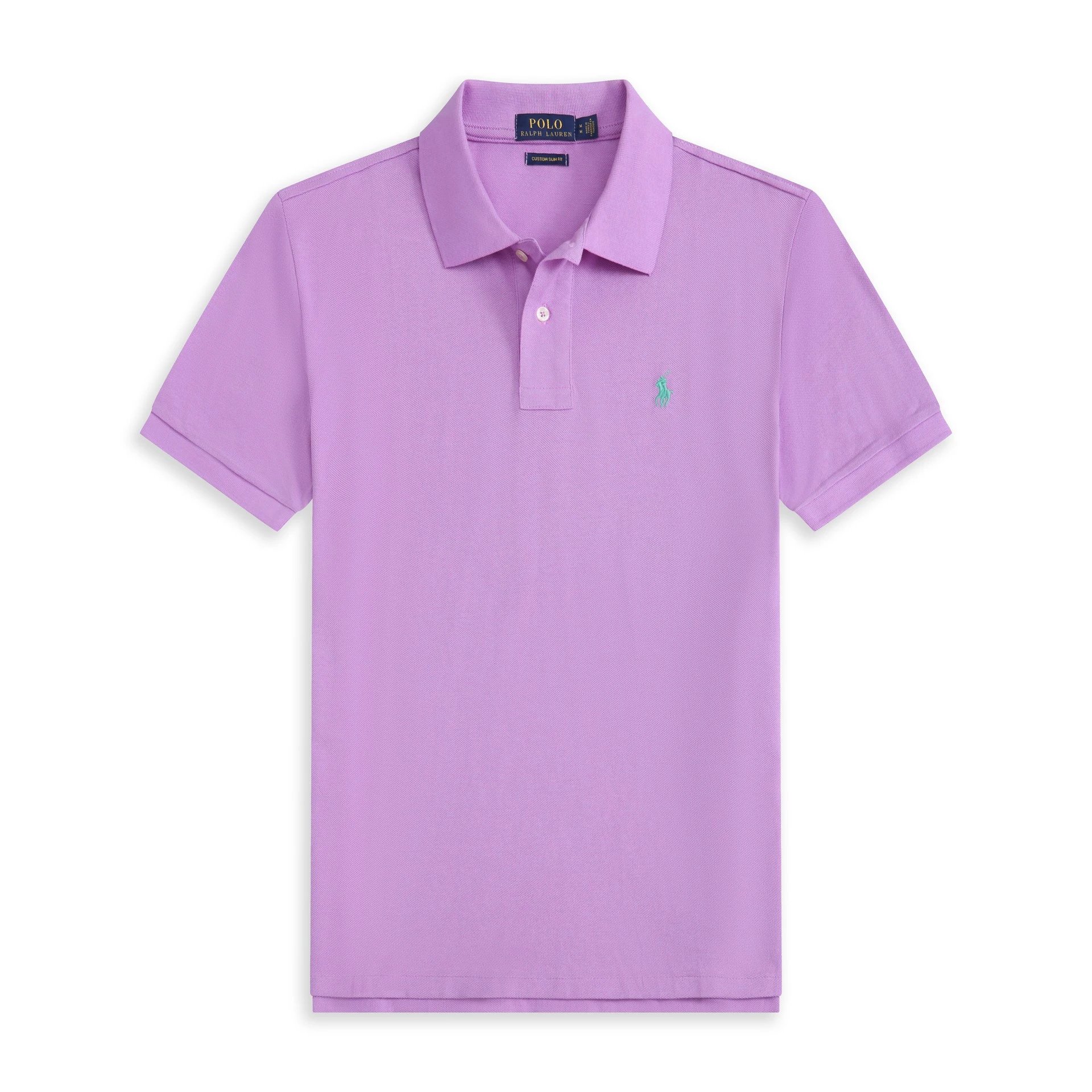 Light purple green label