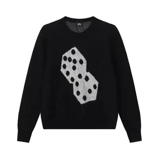 Off-White x Nike Swoosh Graphic Knit Sweater Beige - 28
