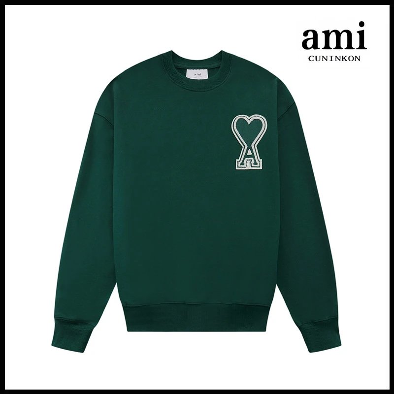 Dark Green [611 Car Badge Crew Neck Section