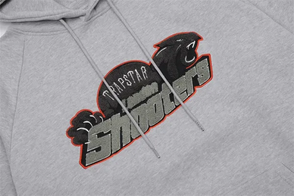 Trapstar It's A Secret Hoodie Gray - 14