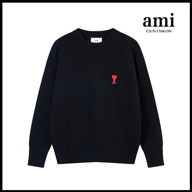 Black [A8115 medium heart-shaped round neck cotton yarn style]