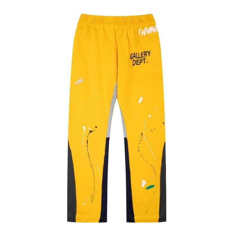 Gallery Dept. Paint Splatter Sweatpants Black - 4