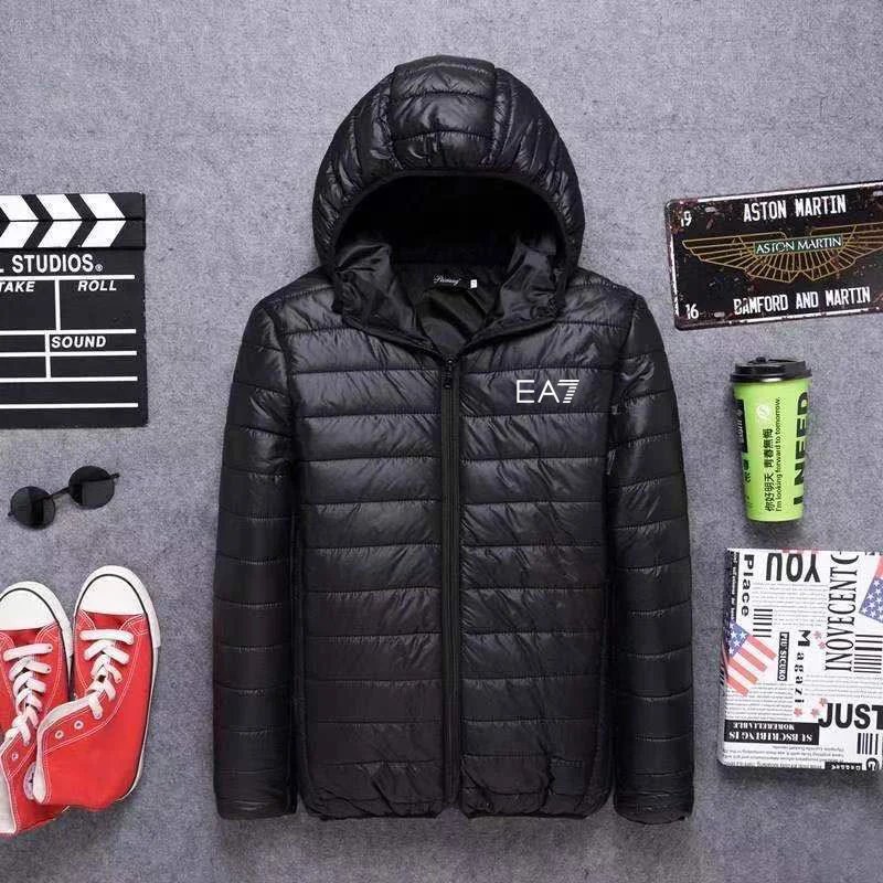X100休闲男款大码棉服连帽中青年装修身棉衣-CY - 135229