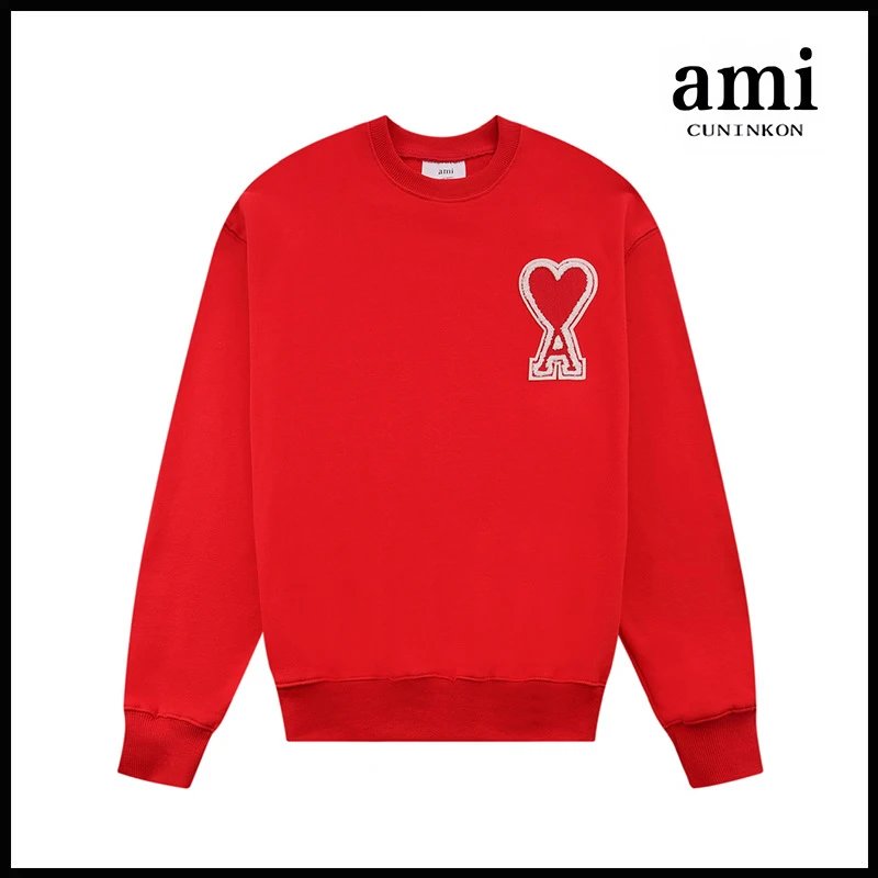Red [611 Car Badge Round Neck Model]
