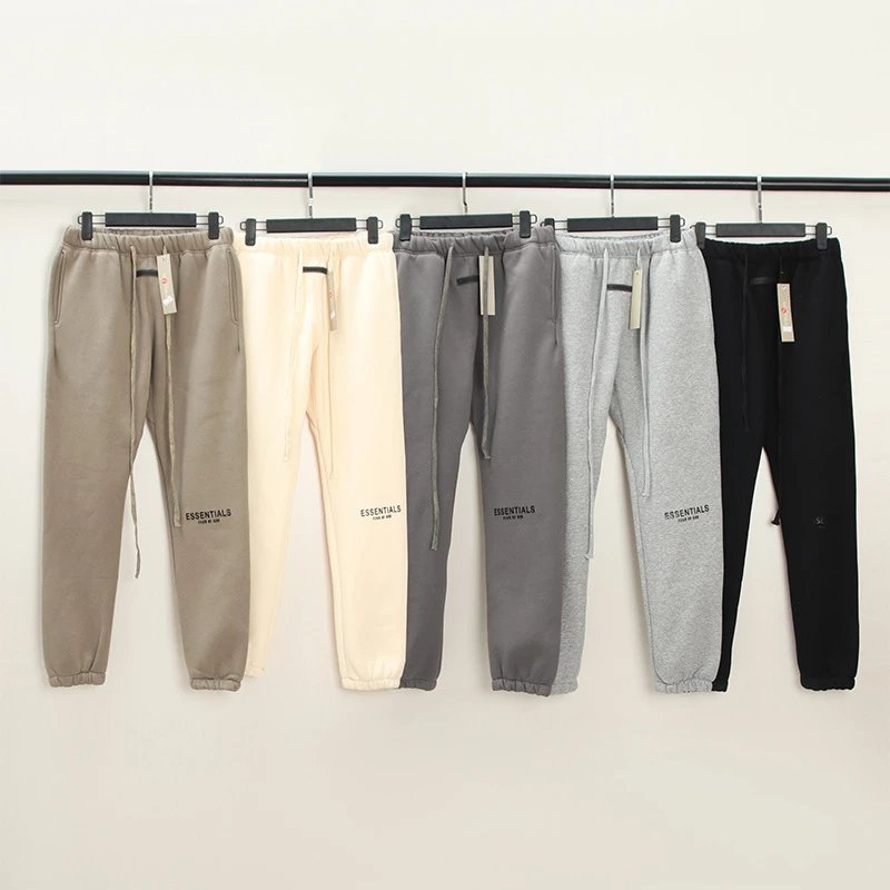 Fear of God Essentials Black Fleece Sweatpants - 21