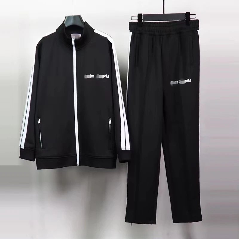 Palm Angels Unisex Color-Blocked Tracksuit with Rainbow Side Stripes product photo 3