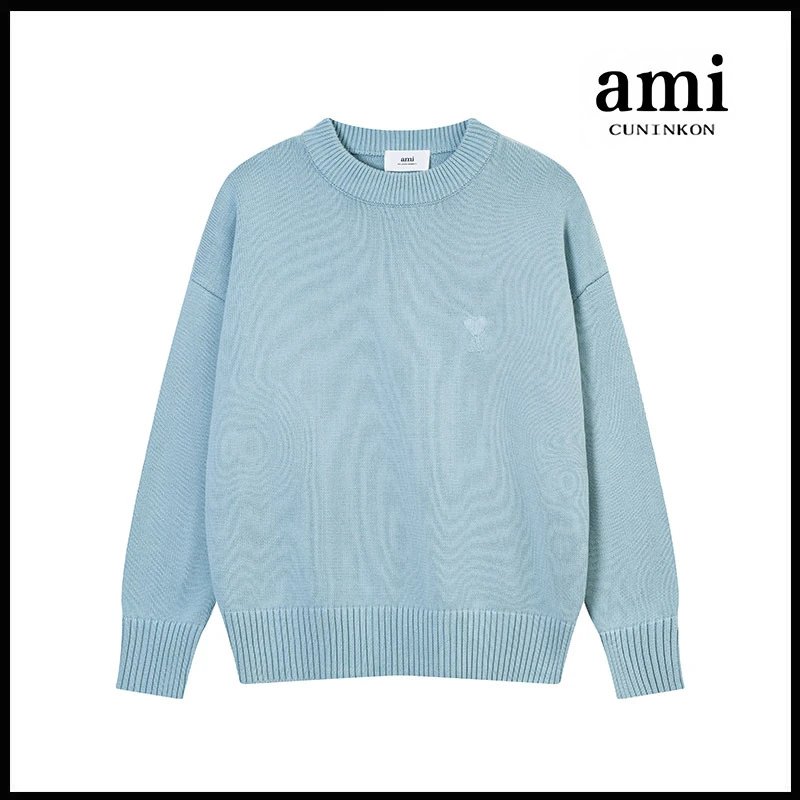 Sky Blue [A8115 Love Round Neck Cotton Yarn Style]