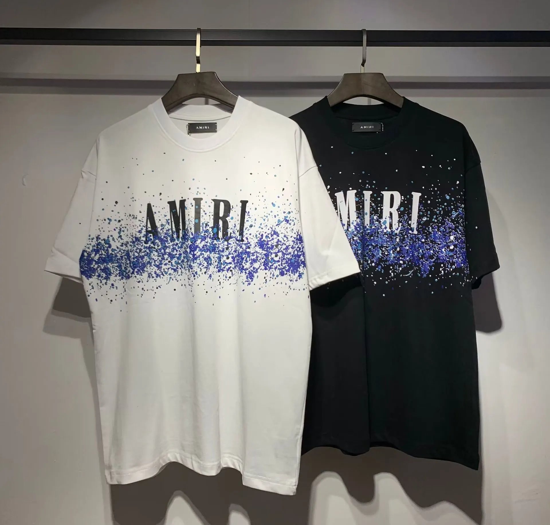 Amiri Heron Print Black T-Shirt - 9