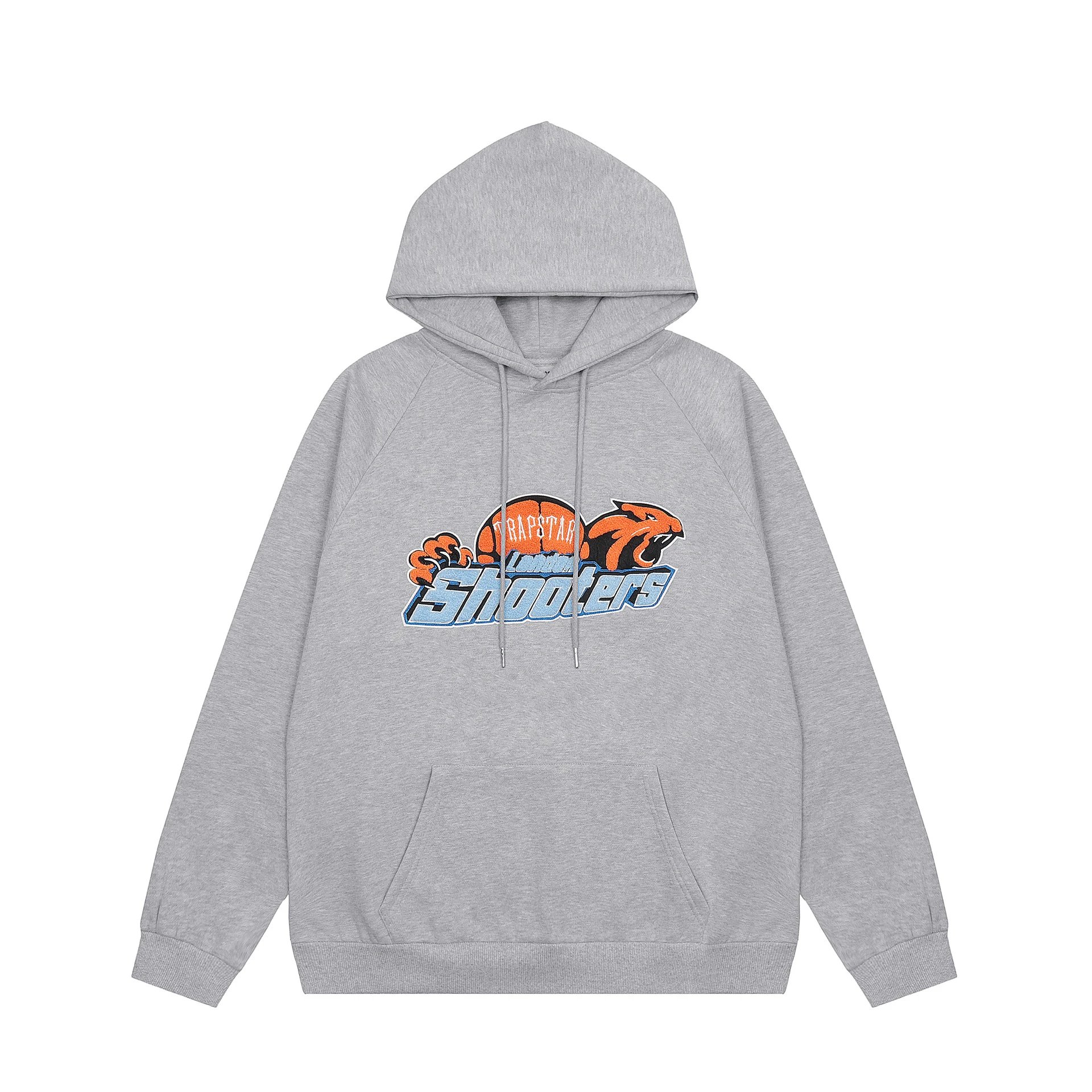 Trapstar London Shooters Hoodie Grey Orange