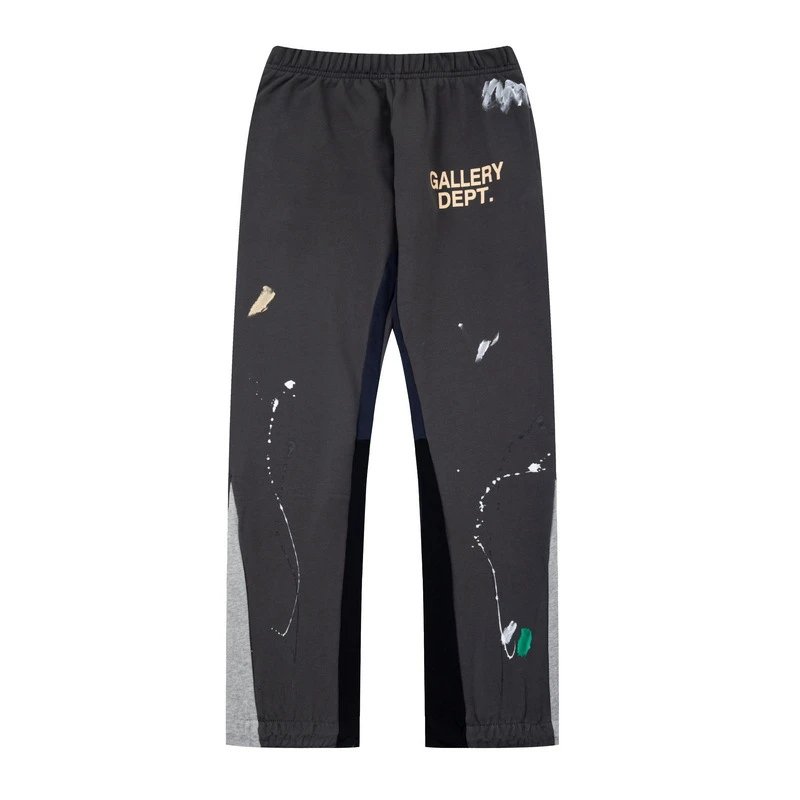 Gallery Dept. Paint Splatter Sweatpants Black - 5