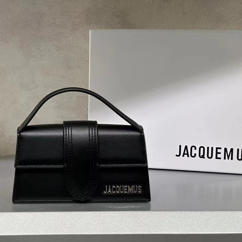 Jacquemus Le Chiquito Black Leather Mini Handbag