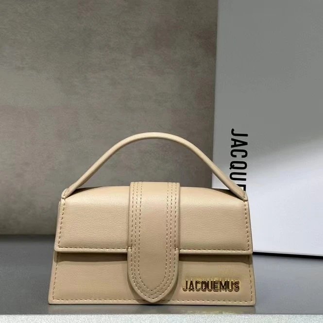 Jacquemus Le Chiquito Beige Leather Mini Handbag
