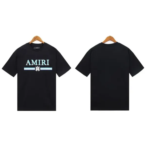 Amiri Logo Graphic Black T-Shirt - 1
