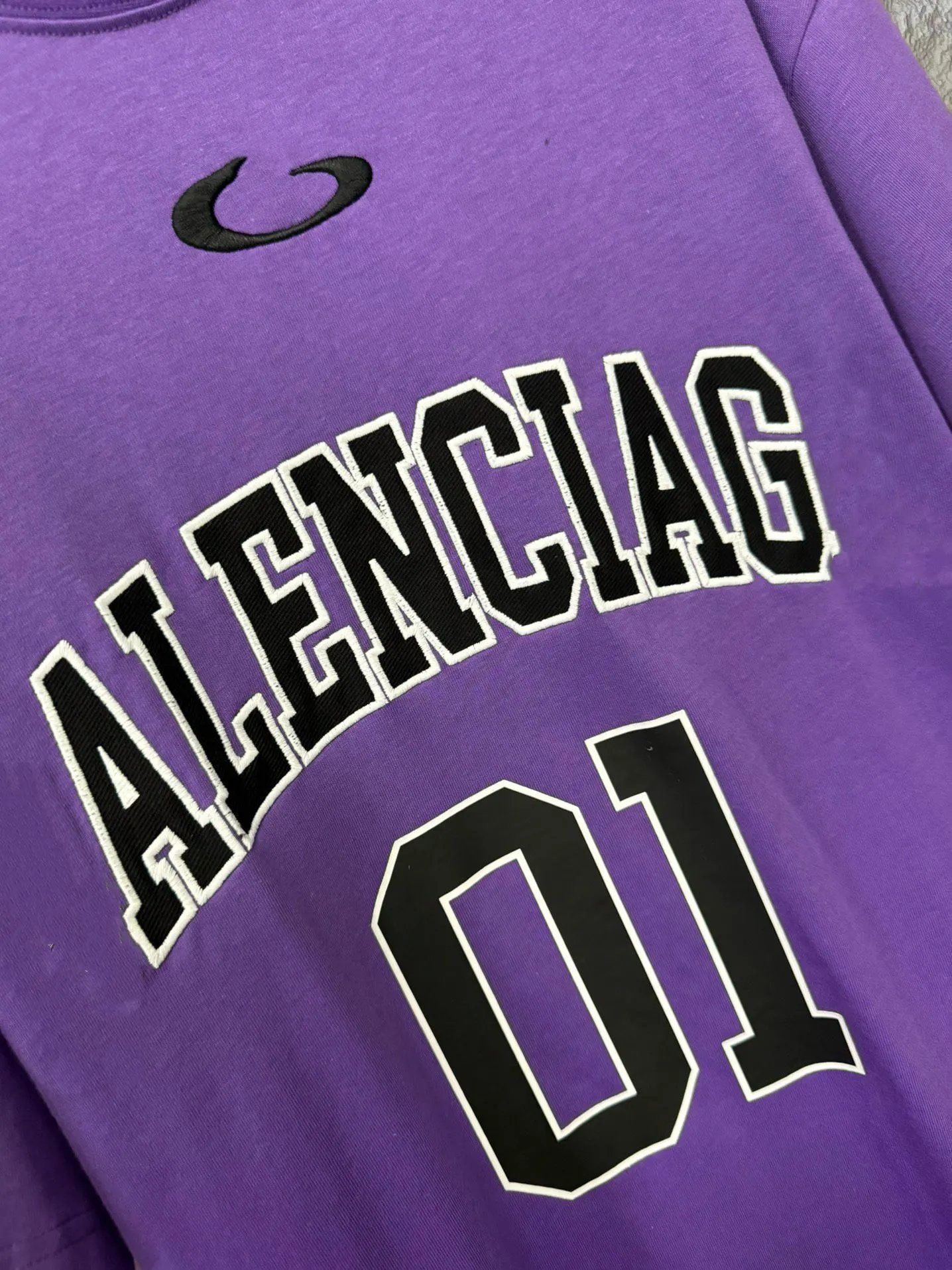 Balenciaga Alenciac 01 Black Oversized Jersey - 15