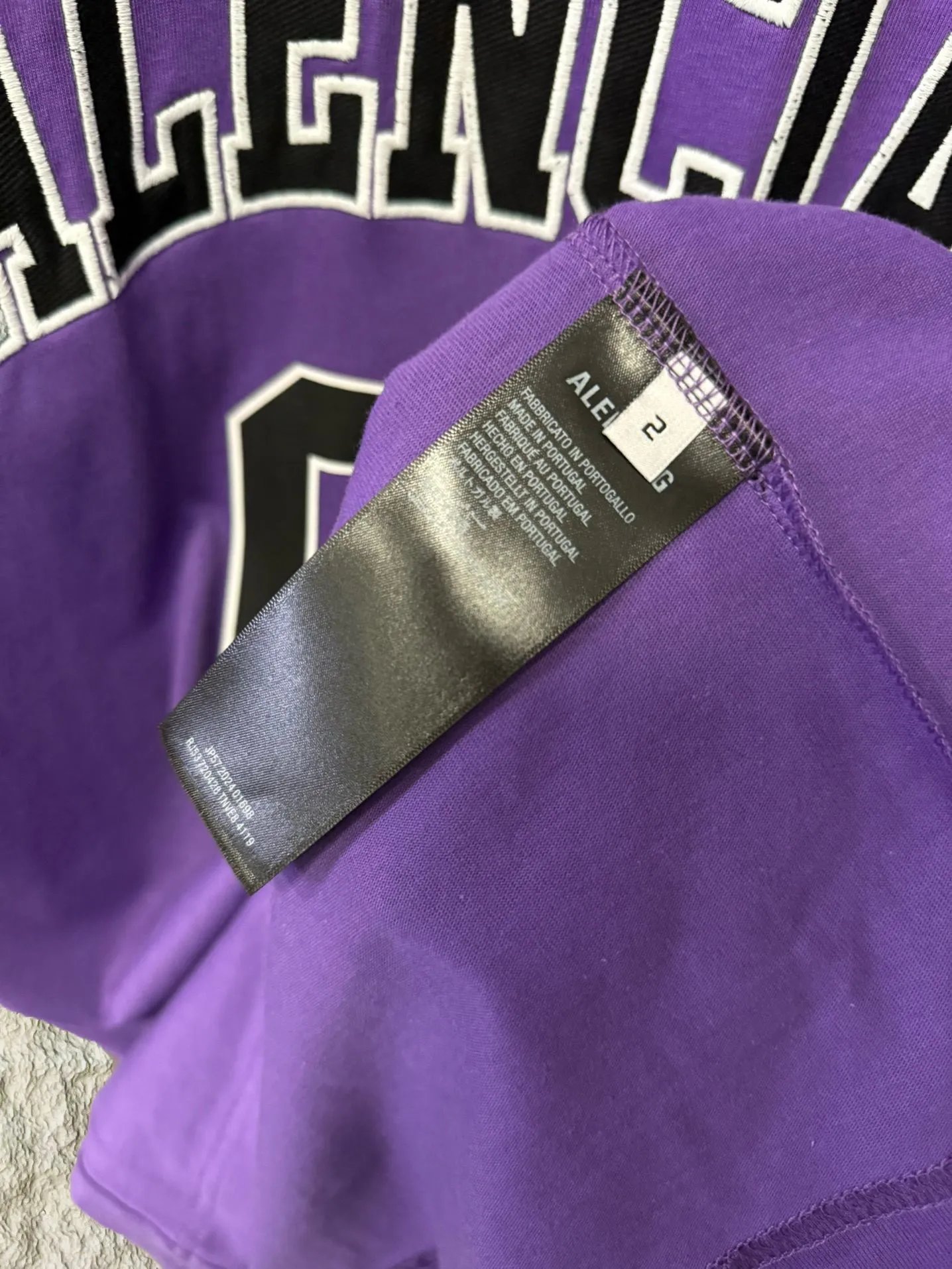 Balenciaga Alenciac 01 Black Oversized Jersey - 17