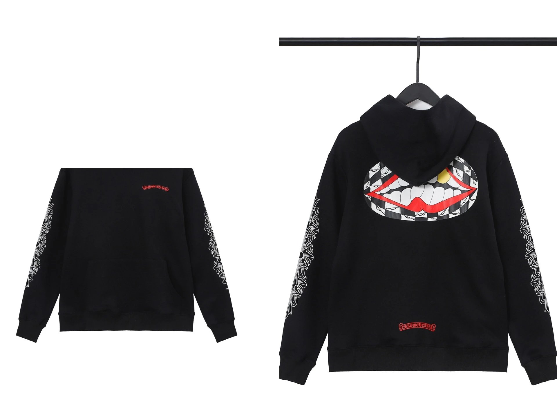 Chrome Hearts Rainbow Cross Hoodie photo 6