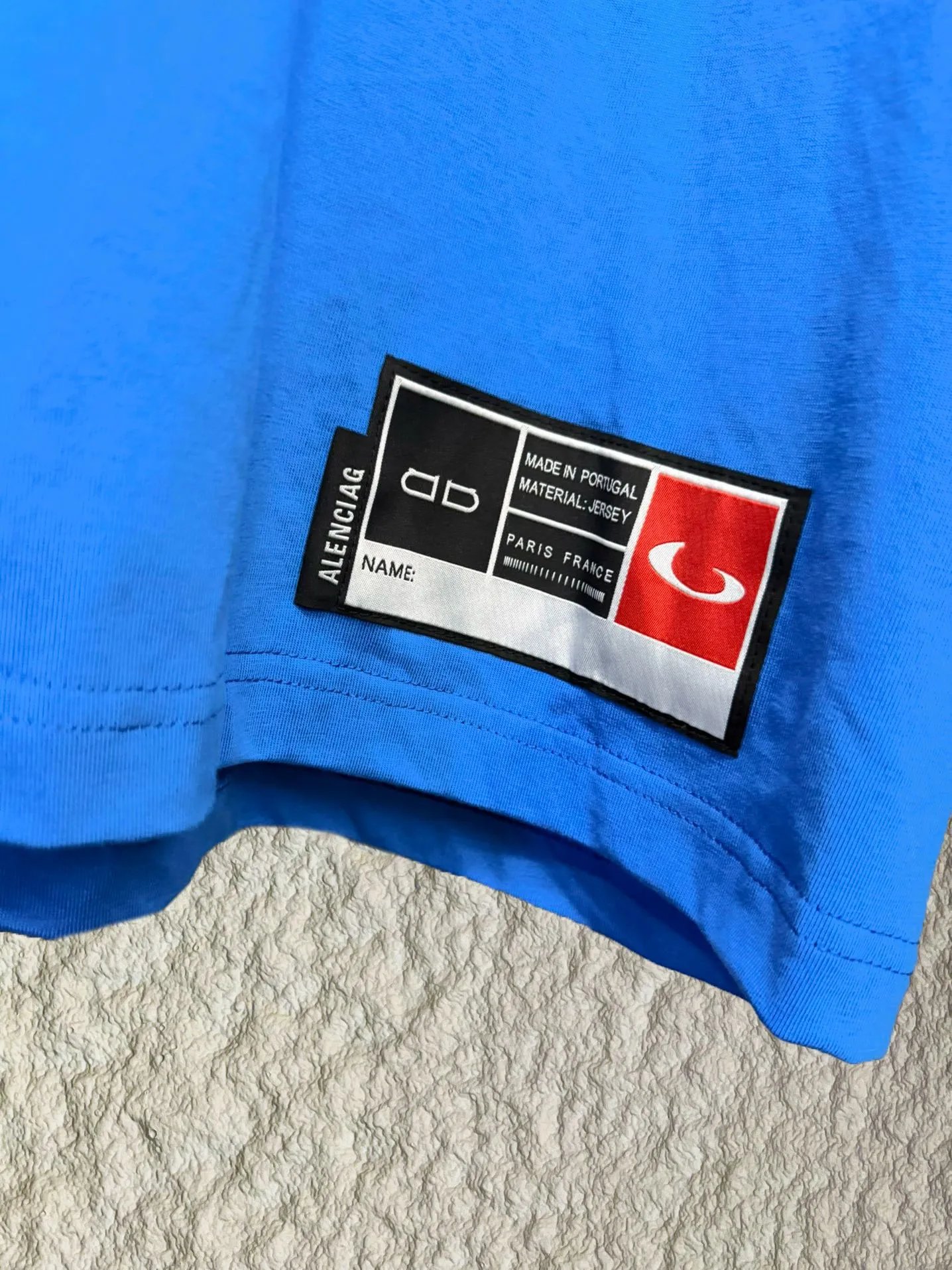 Balenciaga Alenciac 01 Black Oversized Jersey - 18