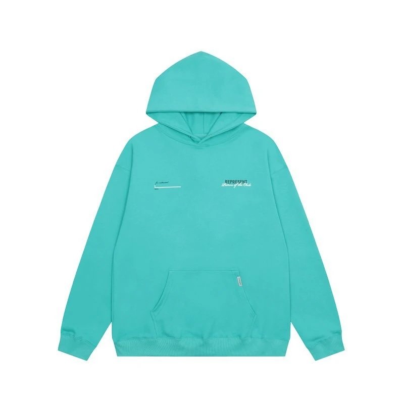 REPRESENT Letter Graphic Hoodie photo 7