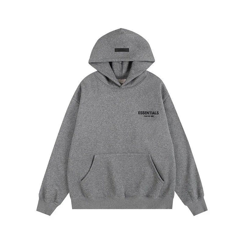 Hooded Sweatshirt with Letter Flocking photo 8